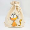Worek na pieczywo z rudym kotem — ZZZ handmade