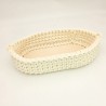 Worek na pieczywo z szarym kotem — ZZZ handmade