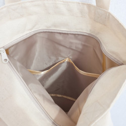 Torba na zakupy z rudym kotem — ZZZ handmade