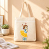 Torba z wróżką Klarą w żółtej spódniczce — bawełniana handmade